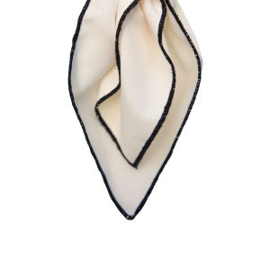 Santorini Ivory with Black Trim