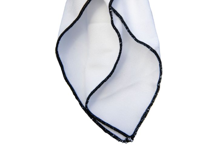 Santorini White with Black Trim