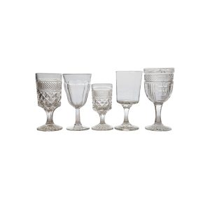 Clear Vintage Glassware
