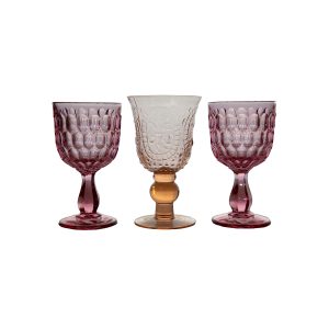Pink Vintage Glassware