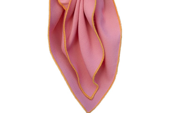 Santorini Dusty Rose with Poppy Trim