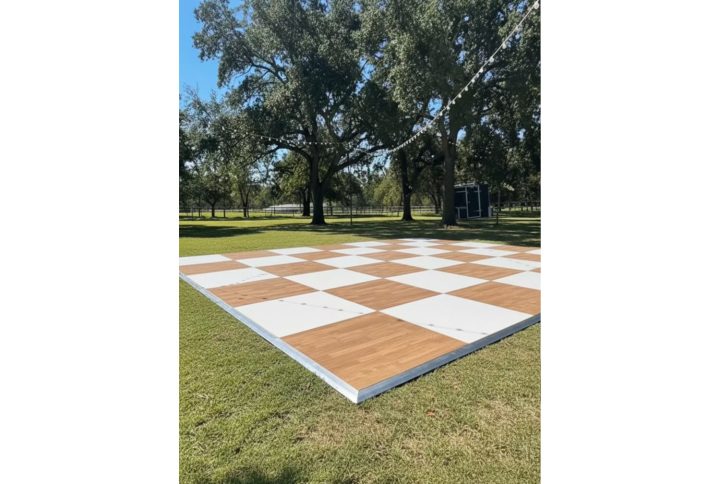 New England Check Dance Floor