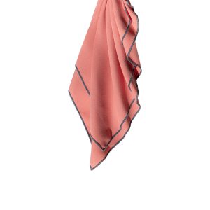 Santorini Dusty Rose with Slate Blue Trim