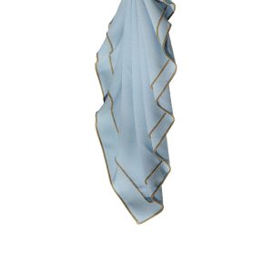 Santorini Light Blue with Light Olive Trim