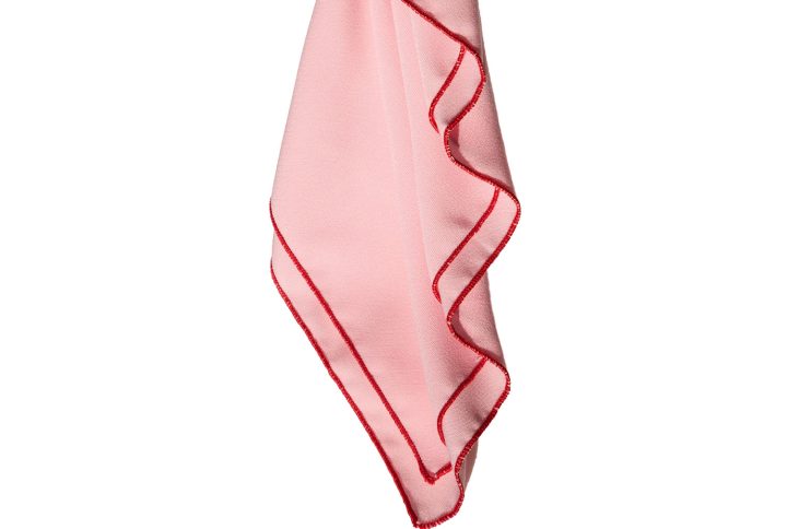 Santorini Pink with Red Trim